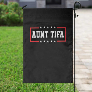 Aunt Tifa Garden Flag Funny Political Sarcasm Patriotic TS02 Print Your Wear