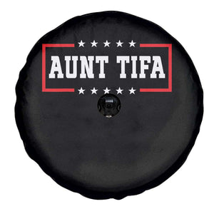 Aunt Tifa Spare Tire Cover Funny Political Sarcasm Patriotic TS02 Print Your Wear