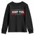 Aunt Tifa Youth Sweatshirt Funny Political Sarcasm Patriotic TS02 Black Print Your Wear