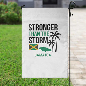 Stronger Than The Storm Jamaica Garden Flag Resilience and Hope Hurricane Awareness TS02 Print Your Wear