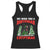 Mothman Christmas Racerback Tank Top We Wish You A Mothman Cryptmas Cryptid Cryptidcore TS02 Black Print Your Wear