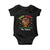 Black History Month Baby Onesie Honoring The Past Inspiring The Future African American Roots TS02 Black Print Your Wear
