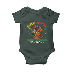 Black History Month Baby Onesie Honoring The Past Inspiring The Future African American Roots TS02 Print Your Wear