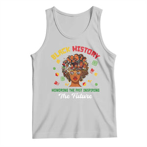 Black History Month Tank Top Honoring The Past Inspiring The Future African American Roots TS02 Ash Print Your Wear
