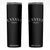 LXXXVI XLVII Skinny Tumbler 86 47 Roman Numerals TS02 Black Print Your Wear