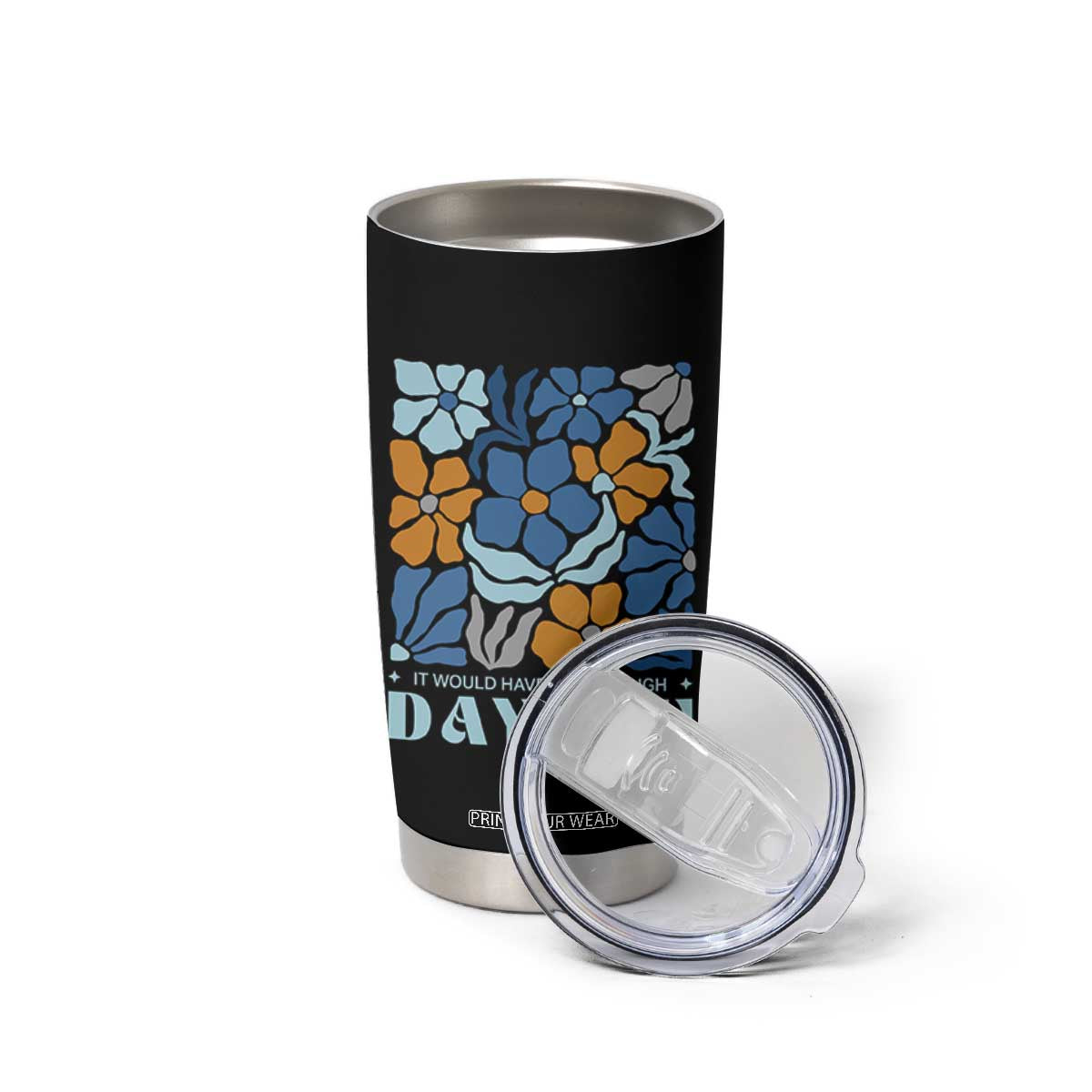 Dayenu Passover Jewish Holiday Floral Retro Tumbler Cup It Would Have Been Enough Meaningful Seder Gift TS02 Print Your Wear