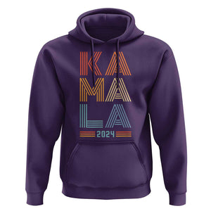 Kamala 2024 Hoodie Harris For President Retro Vintage TS02 Purple Print Your Wear