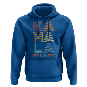 Kamala 2024 Hoodie Harris For President Retro Vintage TS02 Royal Blue Print Your Wear
