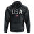 USA Hoodie Patriotic American Flag TS02 Black Print Your Wear