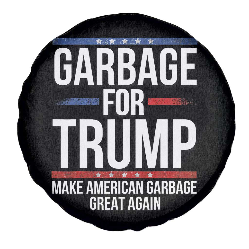 Garbage For Trump 2024 Spare Tire Cover Make American Garbage Great Again TS02 Print Your Wear