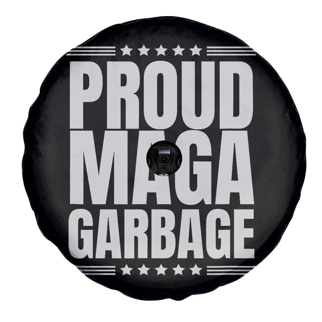 Proud Garbage 2024 Spare Tire Cover Vote Trump for President TS02 Print Your Wear