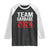 Team Garbage 2024 Raglan Shirt For Trump 47th President TS02 Black White Print Your Wear