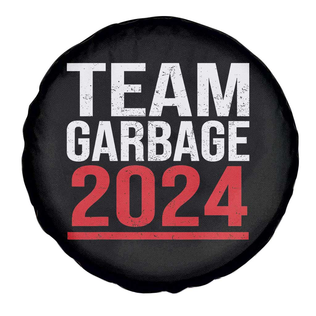 Team Garbage 2024 Spare Tire Cover For Trump 47th President TS02 Print Your Wear