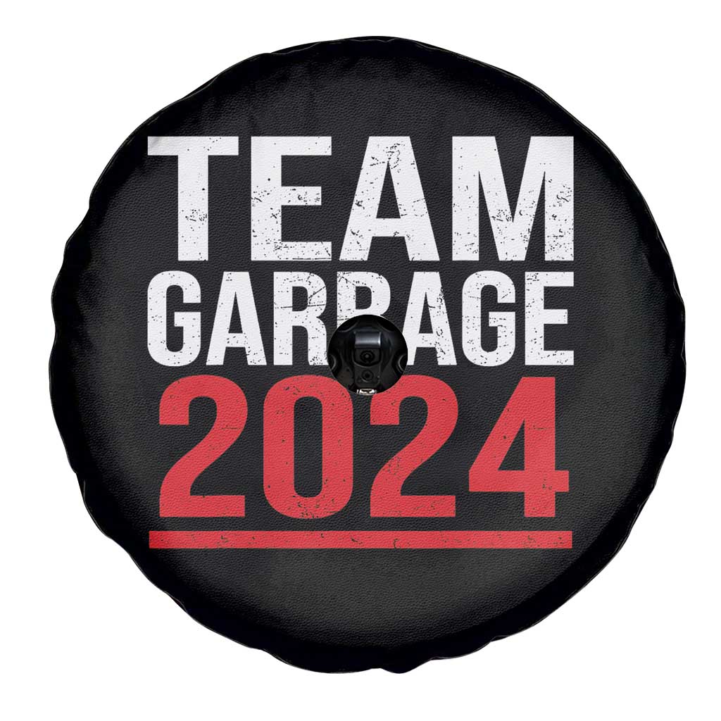 Team Garbage 2024 Spare Tire Cover For Trump 47th President TS02 Print Your Wear