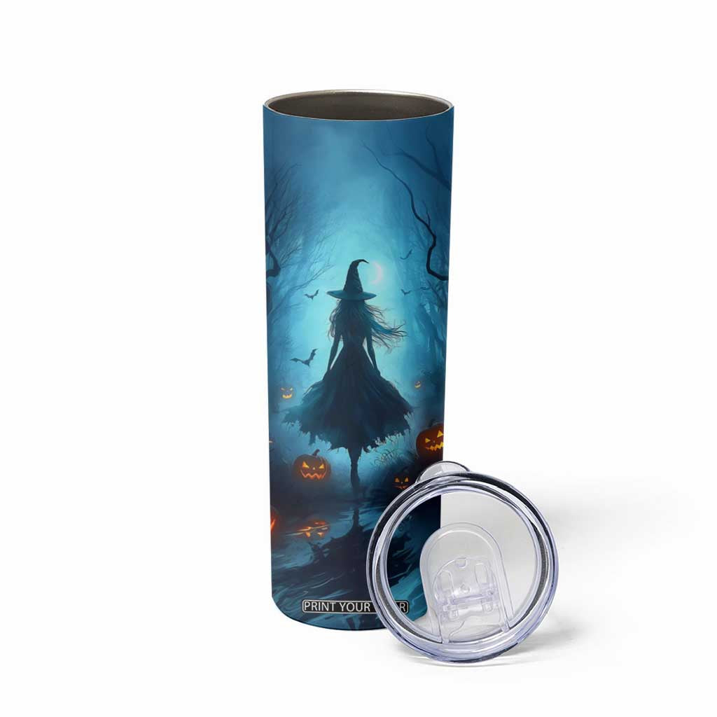 Halloween Witch Into The Woods Skinny Tumbler Personalized TS04 Print Your Wear