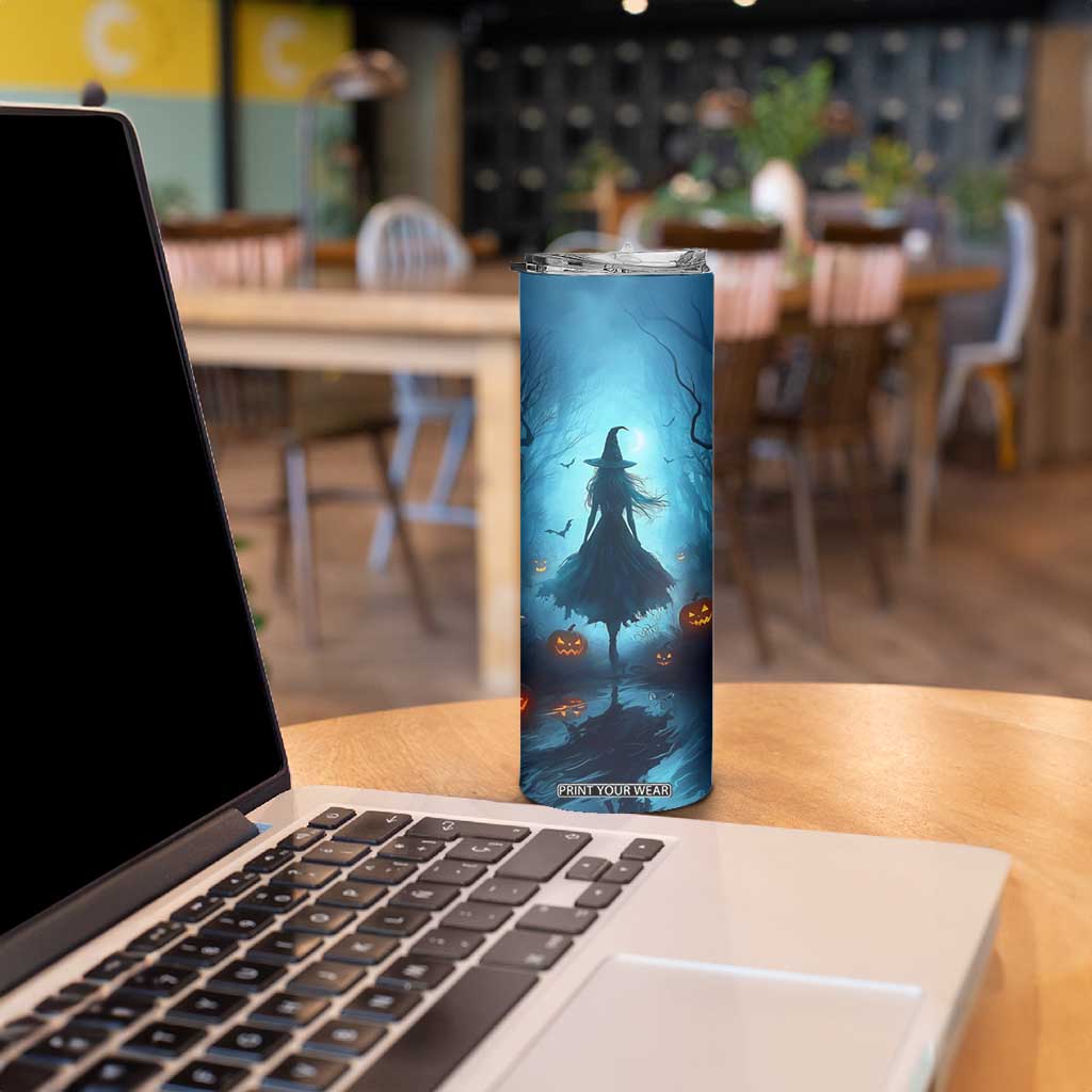 Halloween Witch Into The Woods Skinny Tumbler Personalized TS04 Print Your Wear
