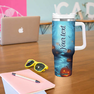 Halloween Witch Into The Woods Tumbler With Handle Personalized TS04 Print Your Wear