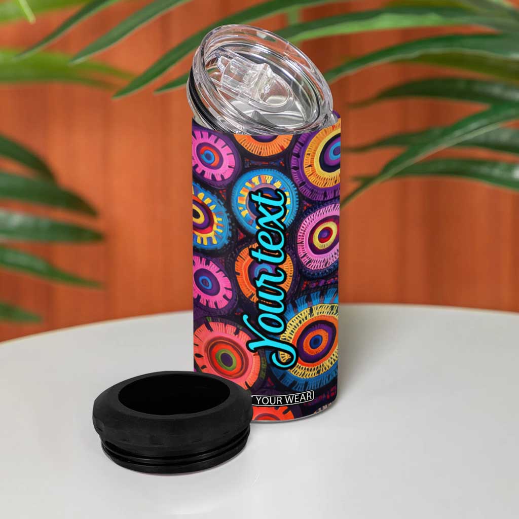 Crochet Pattern 4 in 1 Can Cooler Tumbler Personalized TS04 Print Your Wear