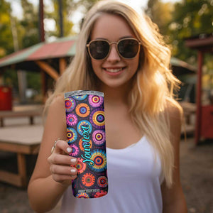 Crochet Pattern Skinny Tumbler Personalized TS04 Print Your Wear