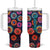 Crochet Pattern Tumbler With Handle Personalized TS04 One Size: 40 oz Multicolor Print Your Wear