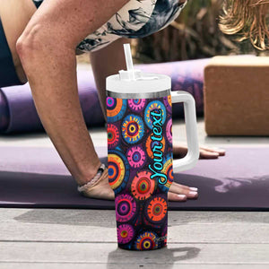 Crochet Pattern Tumbler With Handle Personalized TS04 Print Your Wear