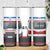 Ambulance Head And Back Personalized Skinny Tumbler TS04 Print Your Wear