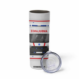 Ambulance Car Personalized Skinny Tumbler TS04 Print Your Wear