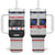 Ambulance Car Personalized Tumbler With Handle TS04 One Size: 40 oz Multicolor Print Your Wear