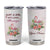 Just A Girl Who Loves Flamingos Tumbler Cup Personalized TS04 Multicolor Print Your Wear