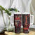 Fox Garnet Crystal Mosaic Tumbler With Handle Personalized TS04 Print Your Wear