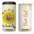 You Are My Sunshine Elephant Sunflower 4 in 1 Can Cooler Tumbler Personalized TS04 One Size: 16 oz Multicolor Print Your Wear