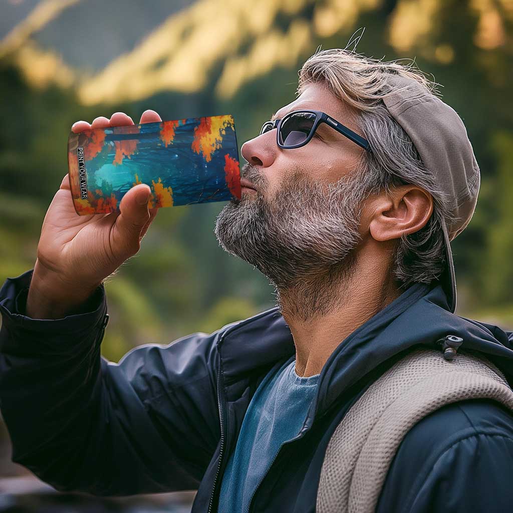 Autumn Road Personalized 4 in 1 Can Cooler Tumbler TS04 Print Your Wear