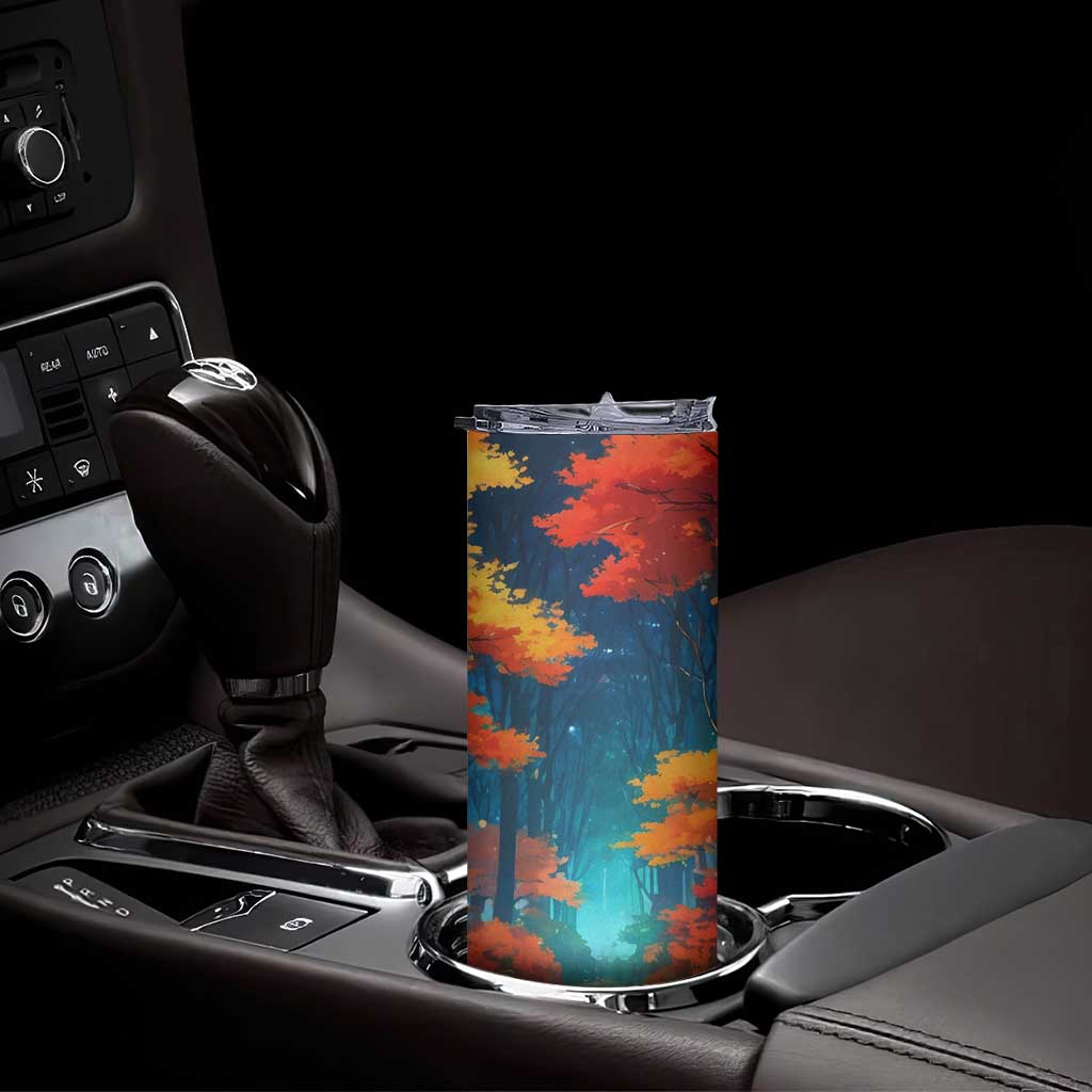 Autumn Road Personalized Skinny Tumbler TS04 Print Your Wear