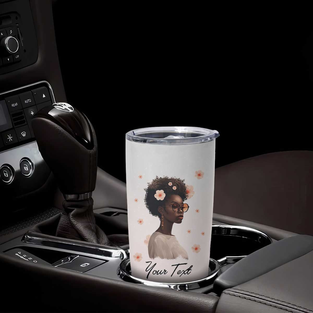 Black Woman I Am Who I Am Your Approval Isn't Needed Tumbler Cup Personalized TS04 Print Your Wear