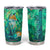 Fox Chrysoprase Crystal Mosaic Tumbler Cup Personalized TS04 Multicolor Print Your Wear