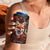 Fox Carnelian Crystal Mosaic 4 in 1 Can Cooler Tumbler Personalized TS04 Print Your Wear