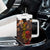 Fox Carnelian Crystal Mosaic Tumbler With Handle Personalized TS04 Print Your Wear
