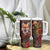 Fox Carnelian Crystal Mosaic Tumbler With Handle Personalized TS04 Print Your Wear