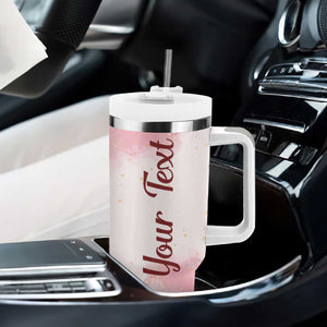 Black Woman Butterfly Tumbler With Handle Personalized TS04 Print Your Wear