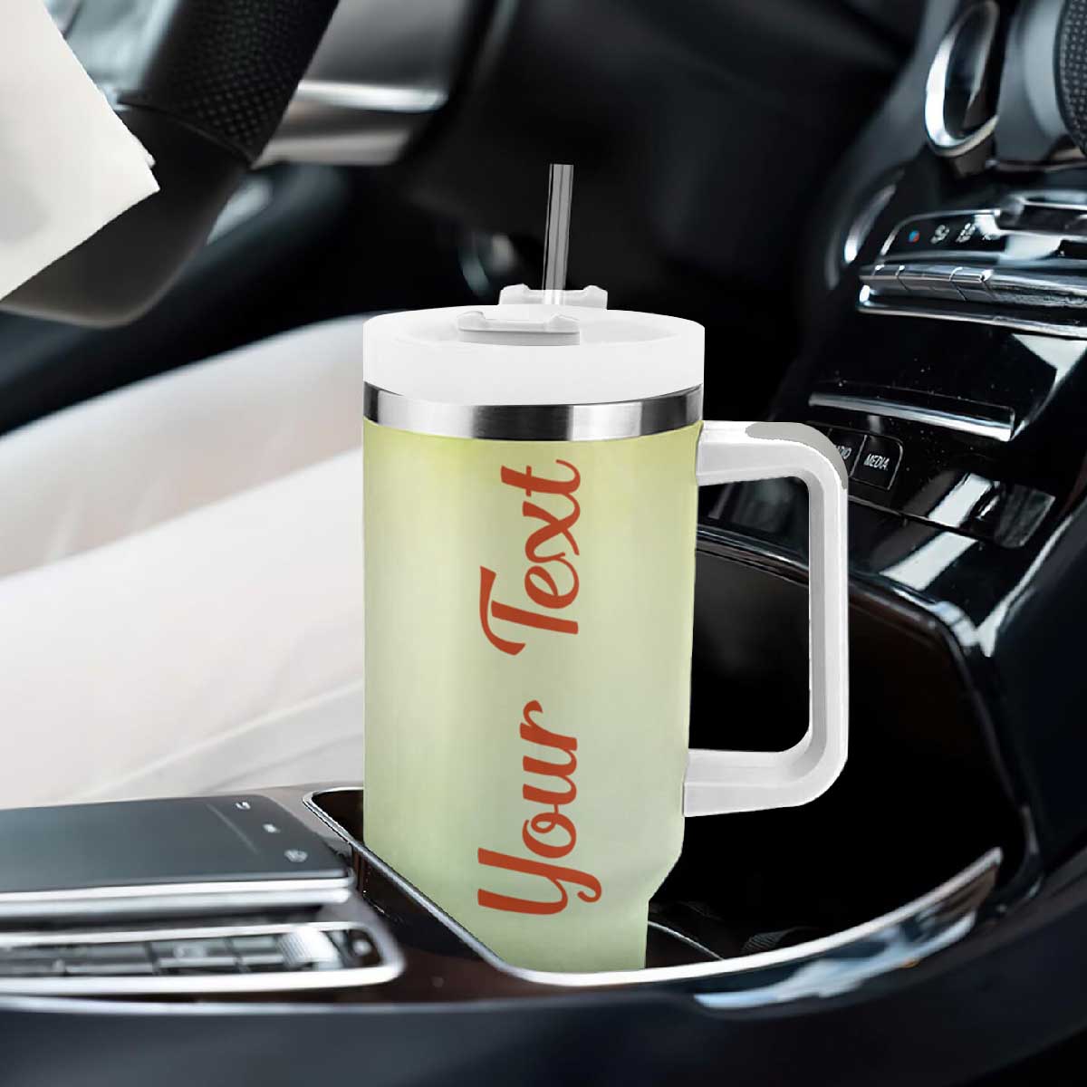 Black Woman African Tumbler With Handle Personalized TS04 Print Your Wear