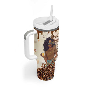 Work Hard In Silence Let Success Make The Noise Tumbler With Handle Personalized TS04 Print Your Wear