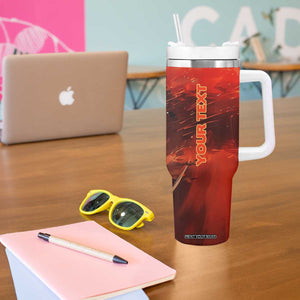 Fire Truck Tumbler With Handle Personalized TS04 Print Your Wear