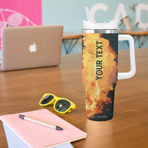 Firefighter Vintage Tumbler With Handle Personalized TS04 Print Your Wear
