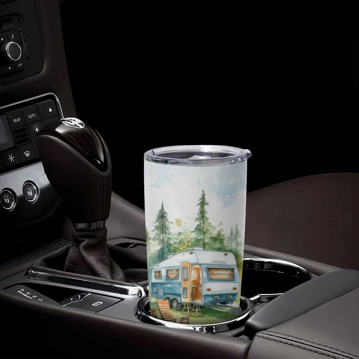 Camping Lover Tumbler Cup Personalized TS04 Print Your Wear