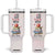 Eat Sleep Teach Repeat Tumbler With Handle Personalized TS04 One Size: 40 oz Multicolor Print Your Wear