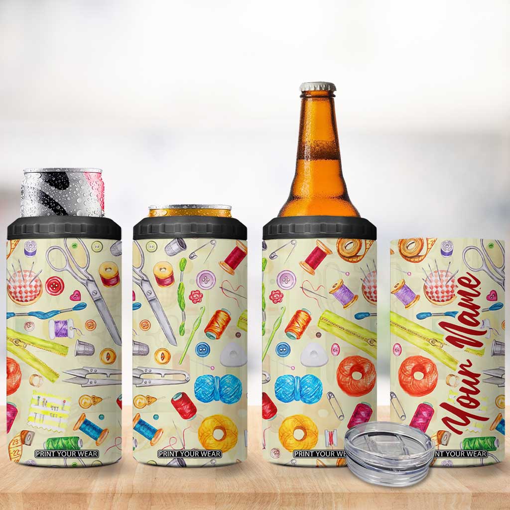 Sewing Kit 4 in 1 Can Cooler Tumbler Personalized TS04 Print Your Wear