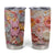 Colorful Butterfly Plaster Carving Tumbler Cup Personalized TS04 Multicolor Print Your Wear