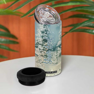 Faith Christmas Angels 4 in 1 Can Cooler Tumbler Personalized TS04 Print Your Wear