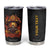 Firefighter Mask Vintage Tumbler Cup Personalized TS04 Multicolor Print Your Wear