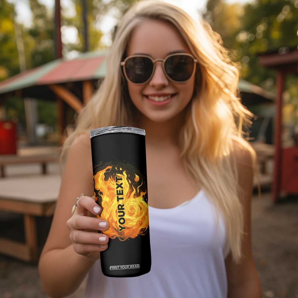 Brave Firefighter Skinny Tumbler Personalized TS04 Print Your Wear